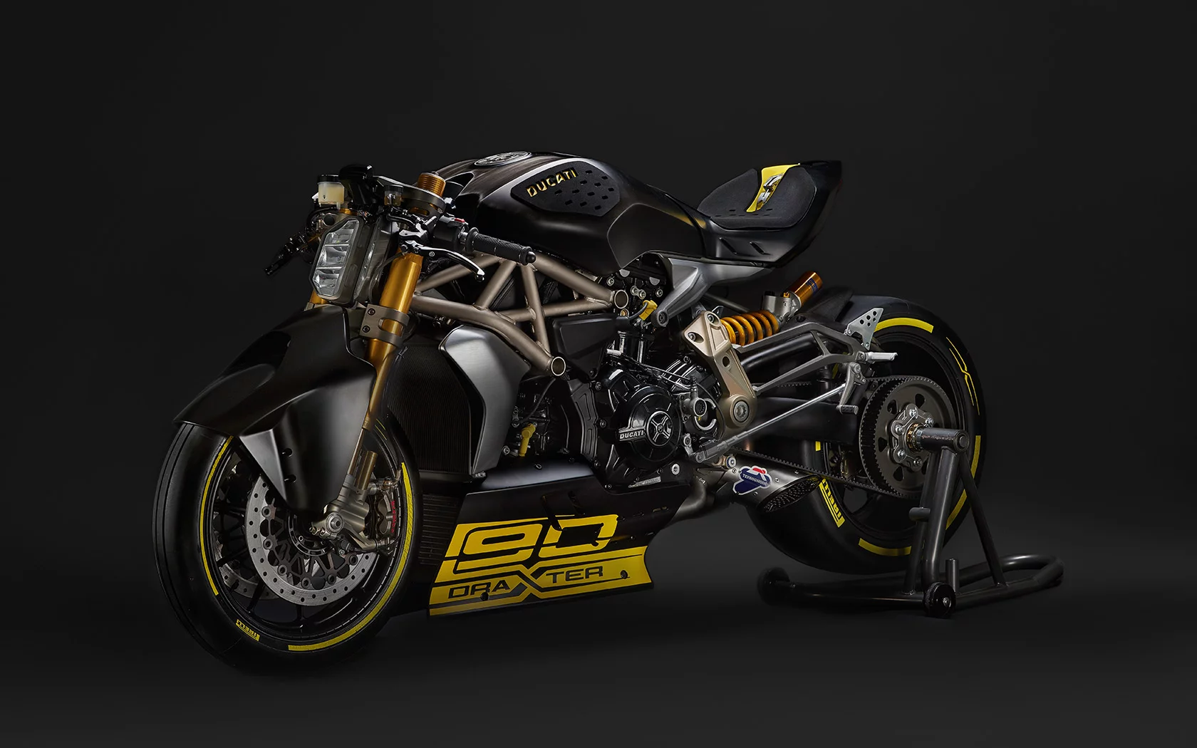 The Ducati Diavel Draxter designed by Ducati's internal design studio.