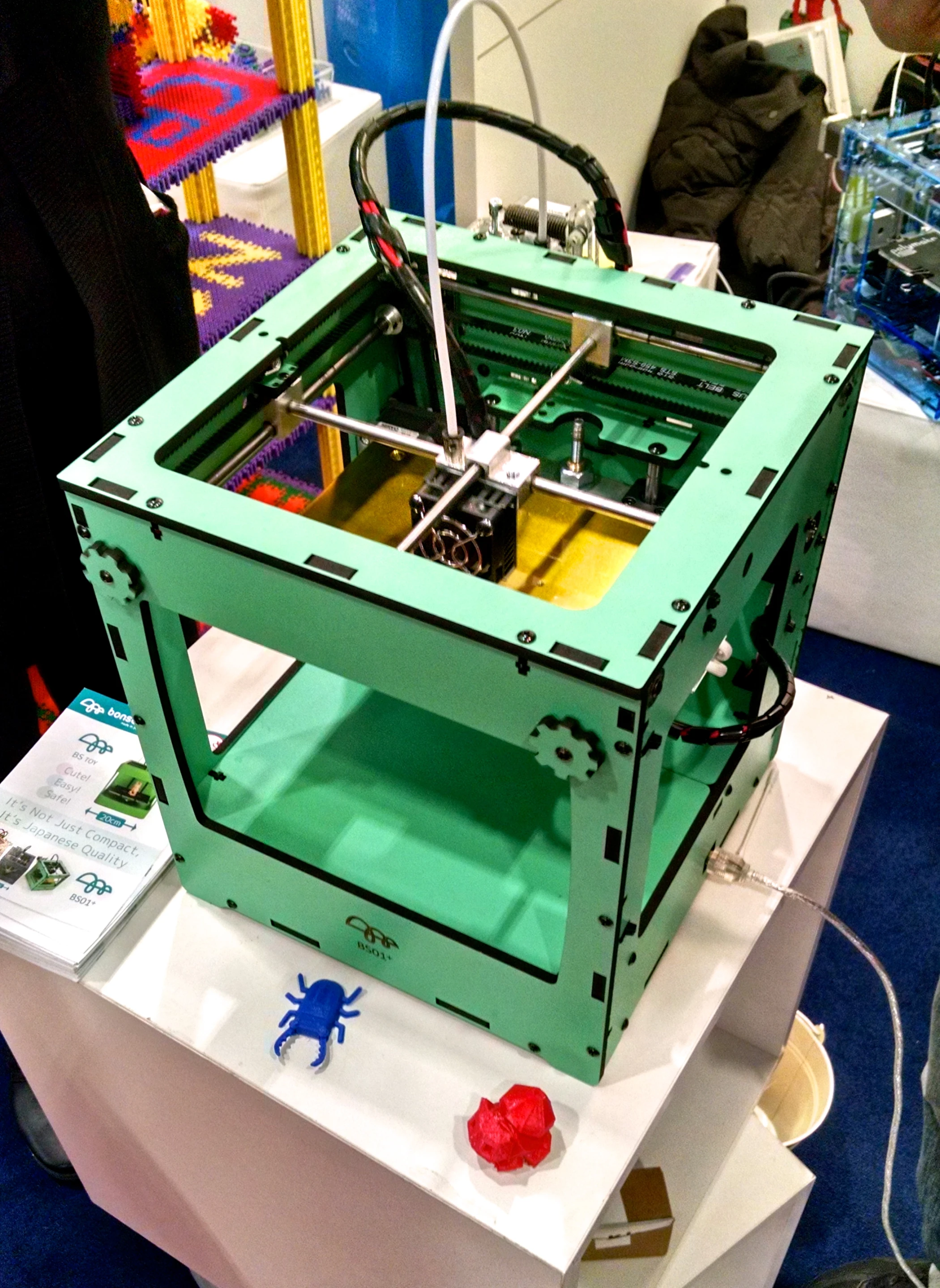 Bonsai Lab was involved in an hours-long print with its BS01+ when we stopped by (Photo: C.C. Weiss/Gizmag)