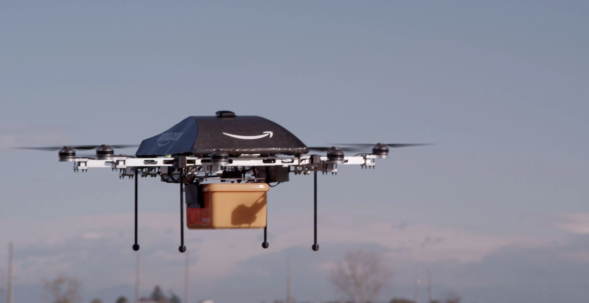 According to Amazon CEO Jeff Bezos, the drones will deliver packages to customers within 30 minutes of ordering