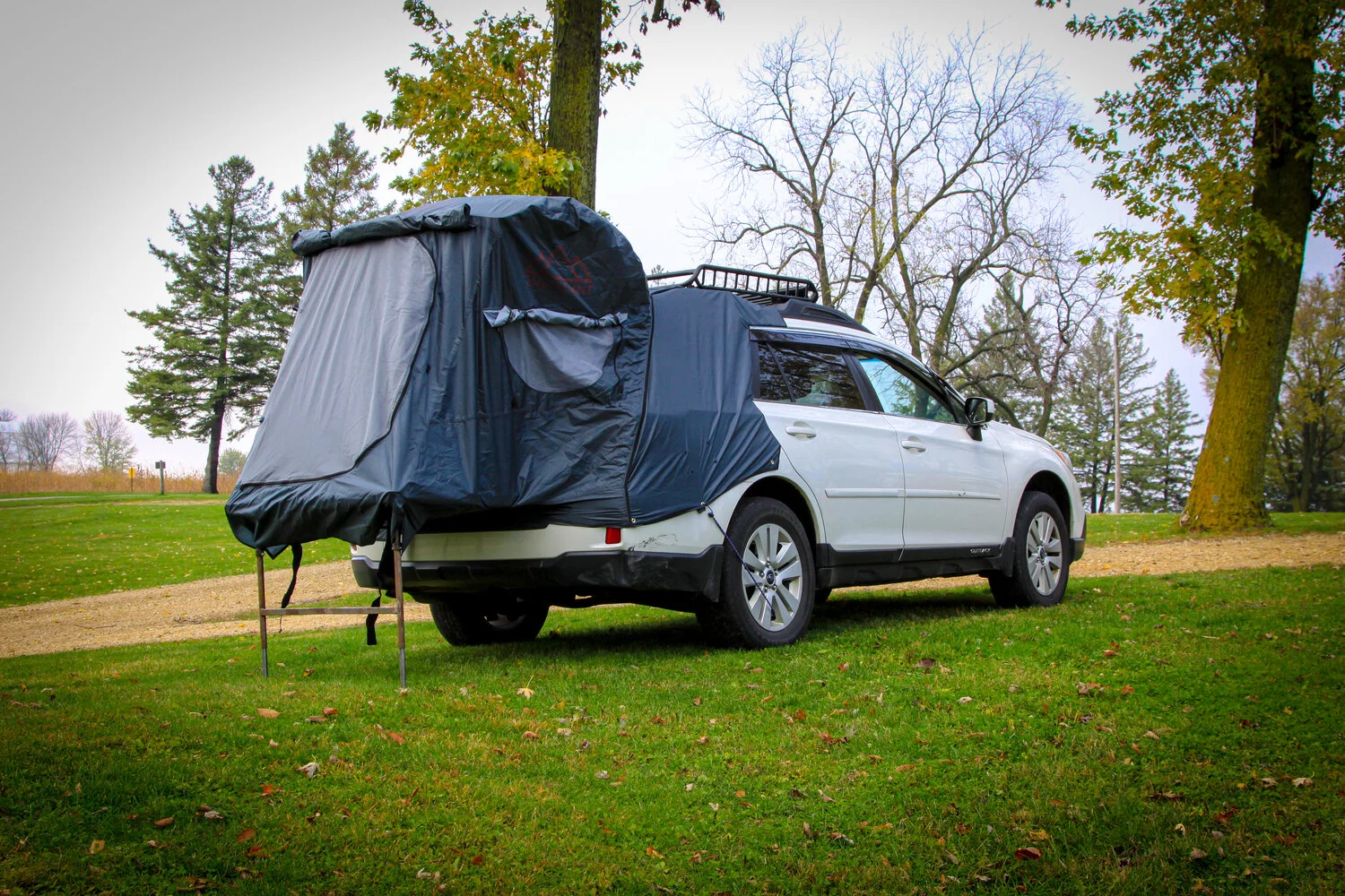 The Post Up tent gives Outback campers a little more room to breathe
