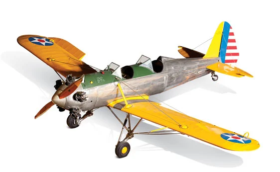 1941 Ryan PT-22 Trainer. This classic American trainer is presented in its correct WW2 USAAC livery and was in flying condition when inducted into the Milhous Collection. I personally know of three similar examples that are flying regularly. At an expected US$50,000 - 80,000 the price is realistic