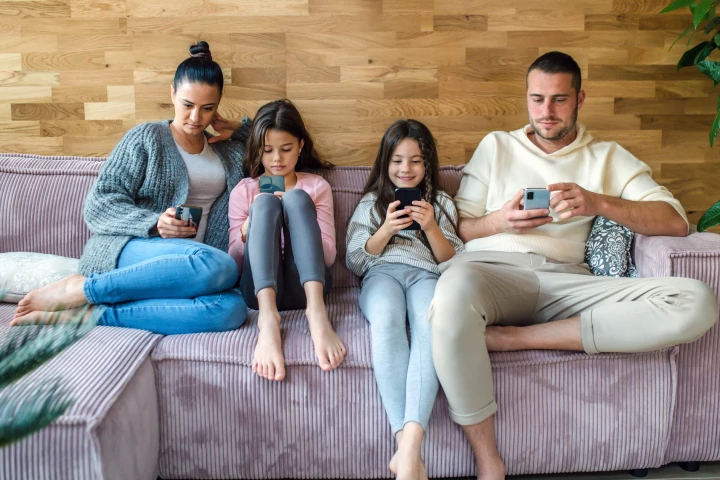 The activity level of parents affects the activity level of their kids