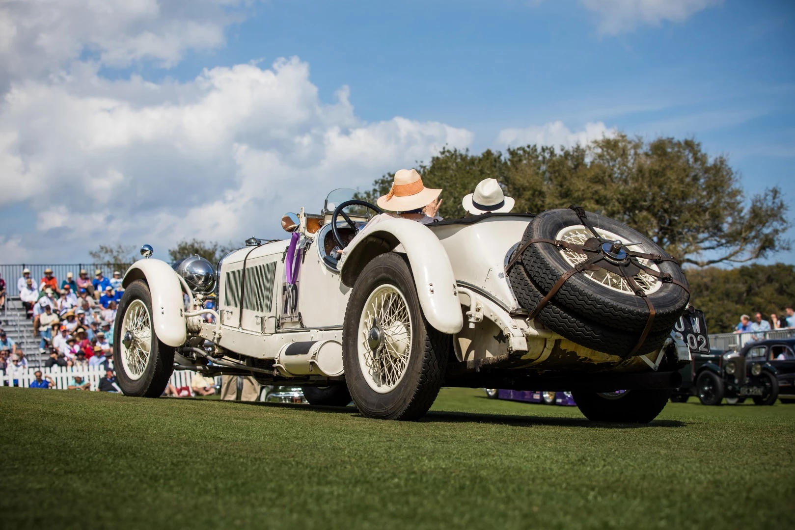 This 1929 Mercedes-Benz 710 SS was delivered new to the 1929 Irish TT where it proved victorious in the hands of emerging superstar Rudolf Caracciola. Had there been a world title in the 1930s, Caracciola would have won many of them. In adverse conditions, the fastest and best drivers come to the fore, and Caracciola became known to the public as the Regenmeister (Rain Master) for his extraordinary throttle and car control in wet conditions. This was the race which saw him bestowed that honorary affectionate title, so this car is VERY special