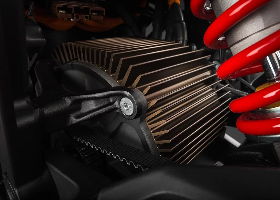 A view of the Zero S motor