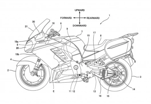 Side view of the highy desirable next generation ZX1400