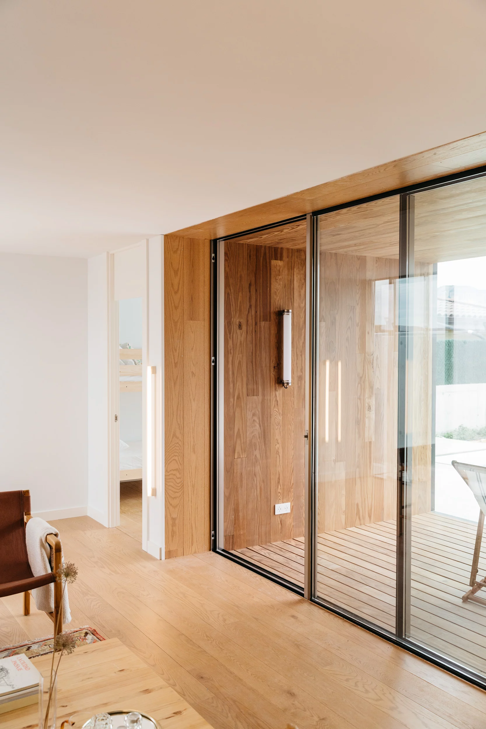 The Tini 2M's generous glazing fills the interior with natural light