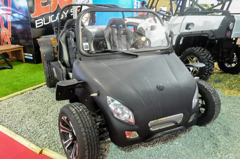 Booxt shows off its off-road hardware (Photo: C.C. Weiss/Gizmag)