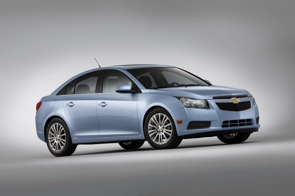Chevrolet's non-hybrid Cruze Eco promises 40mpg highway, comparable to the hybrid Honda Insight's 43mpg