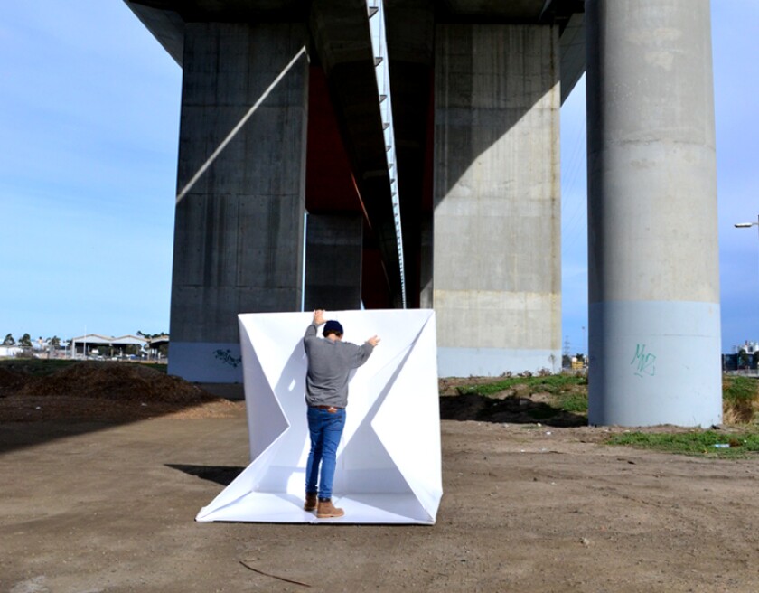 Compact Shelter is a portable dwelling boasts an innovative design that is simple to use, collapsible and lightweight