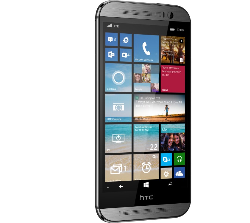 The One M8 for Windows runs Windows Phone 8.1