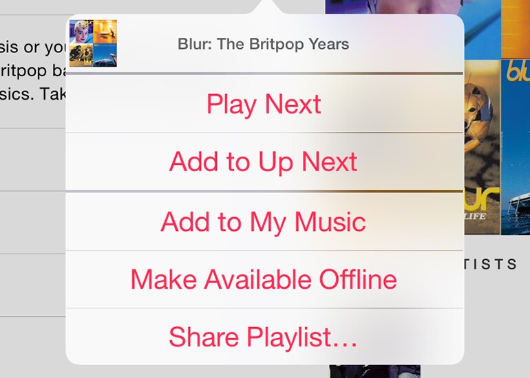 Add music to your own collection
