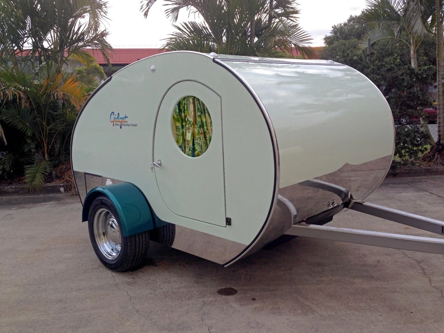 The Gidget Trailer is a versatile teardrop for modern camping
