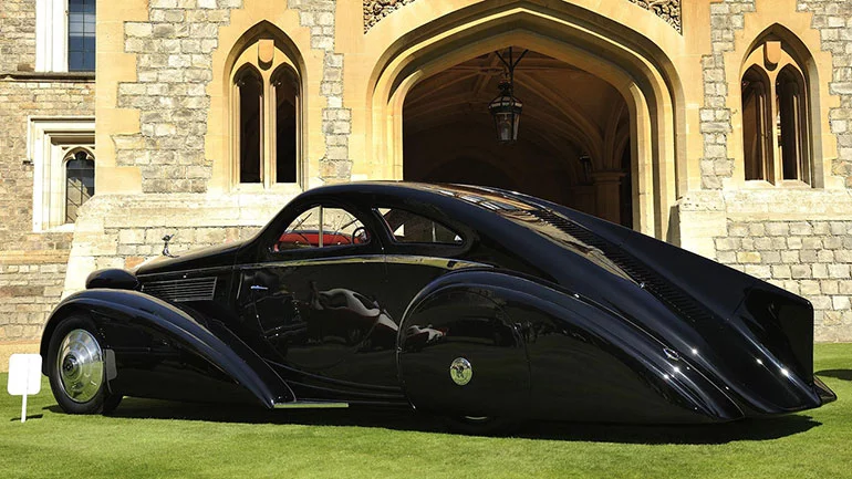 Incredible 1925 Rolls Royce Phantom I Jonckheere Aerodynamic Coupe
