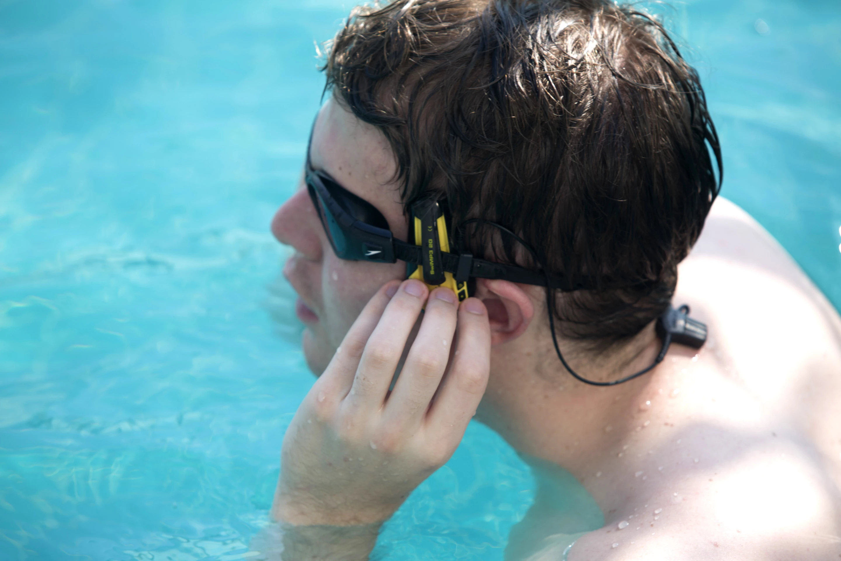 The current Finis SwiMP3 player Photo: Husna Namirembe