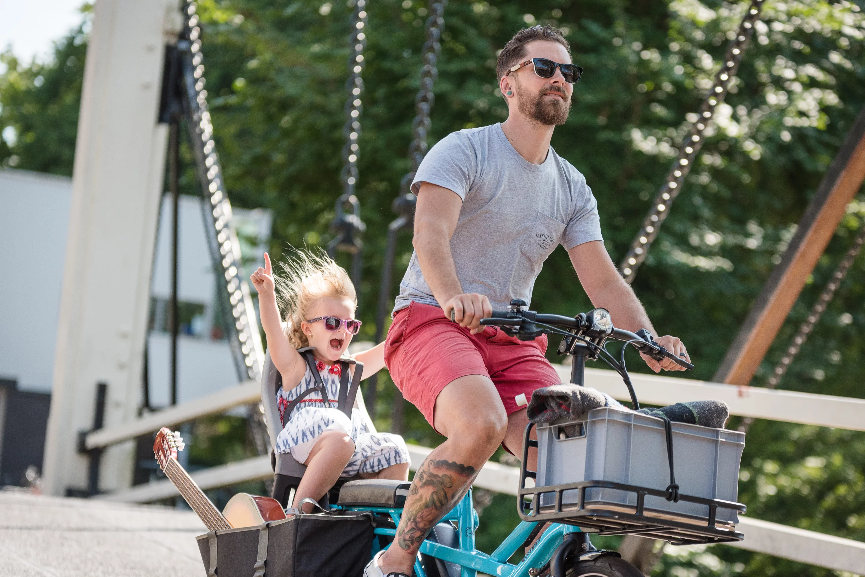 The GSD can hold nearly 400 lb of riders, passengers and cargo