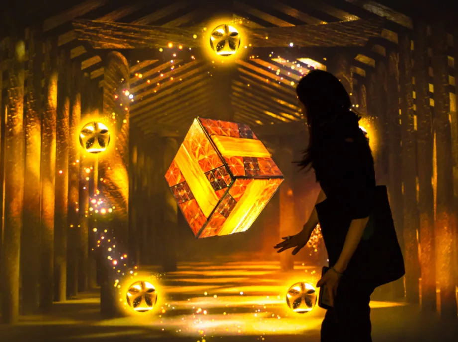 Produced by Moment Factory this expansive exhibition, nominated for Best Use of Digital Technology, looks at the history of Japanese food using remarkable interactive digital projections