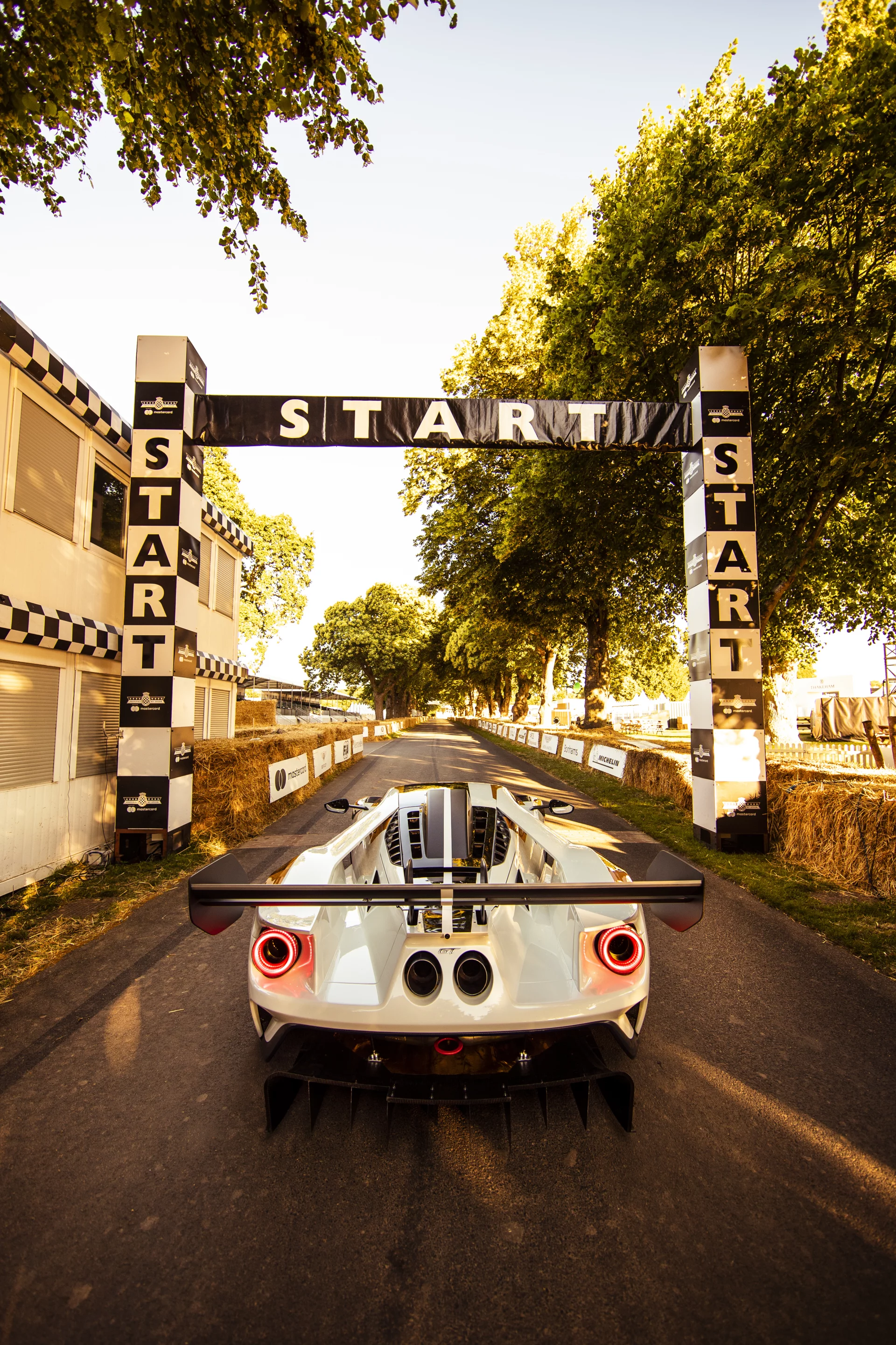 Free of rules and restrictions, the Ford GT Mk II travels a little lighter and lower than its street-going sibling