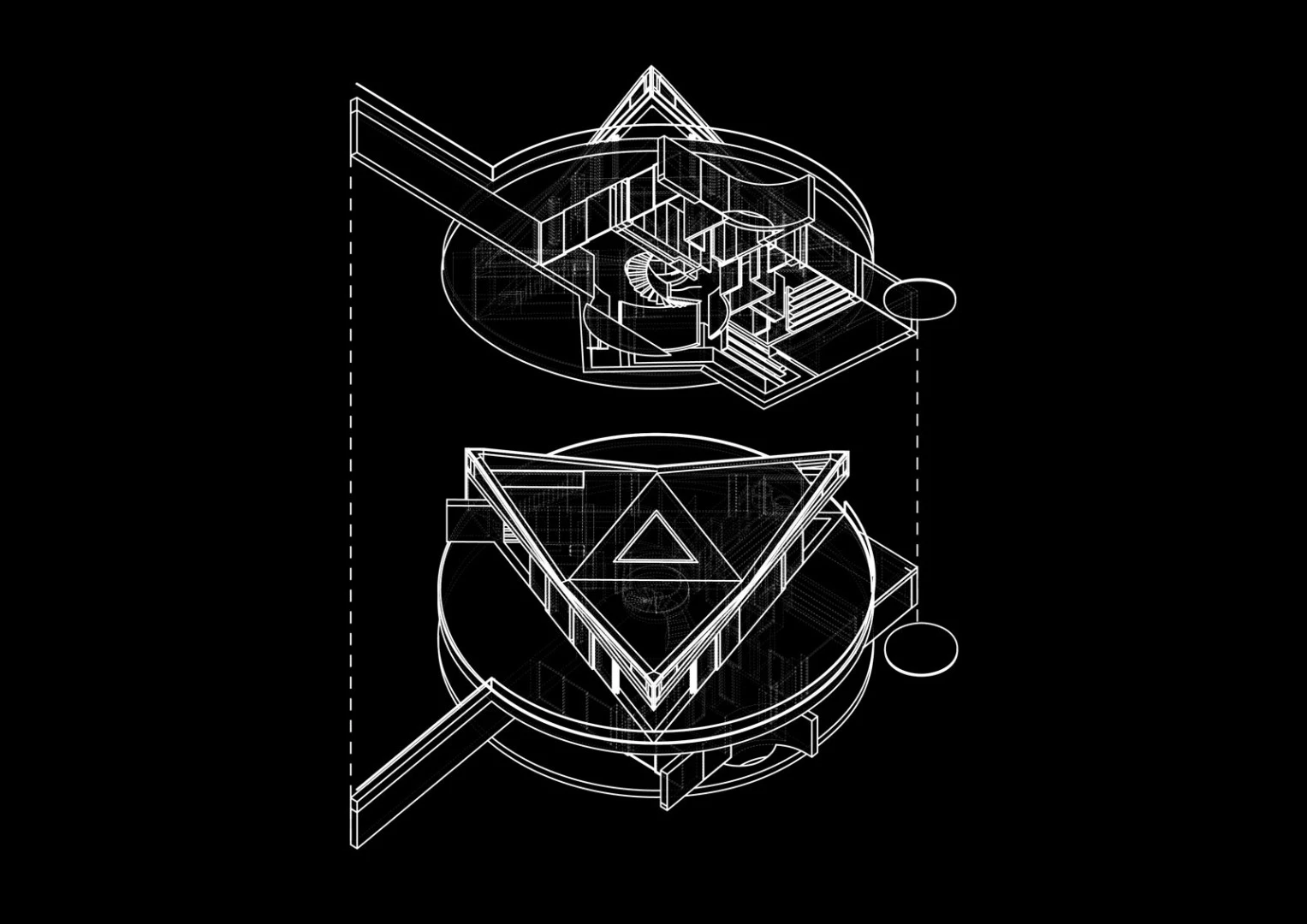 An axiomatic diagram of the Devon House