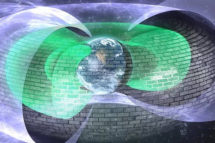 A natural shield has been found to protect the Earth from "killer electrons"