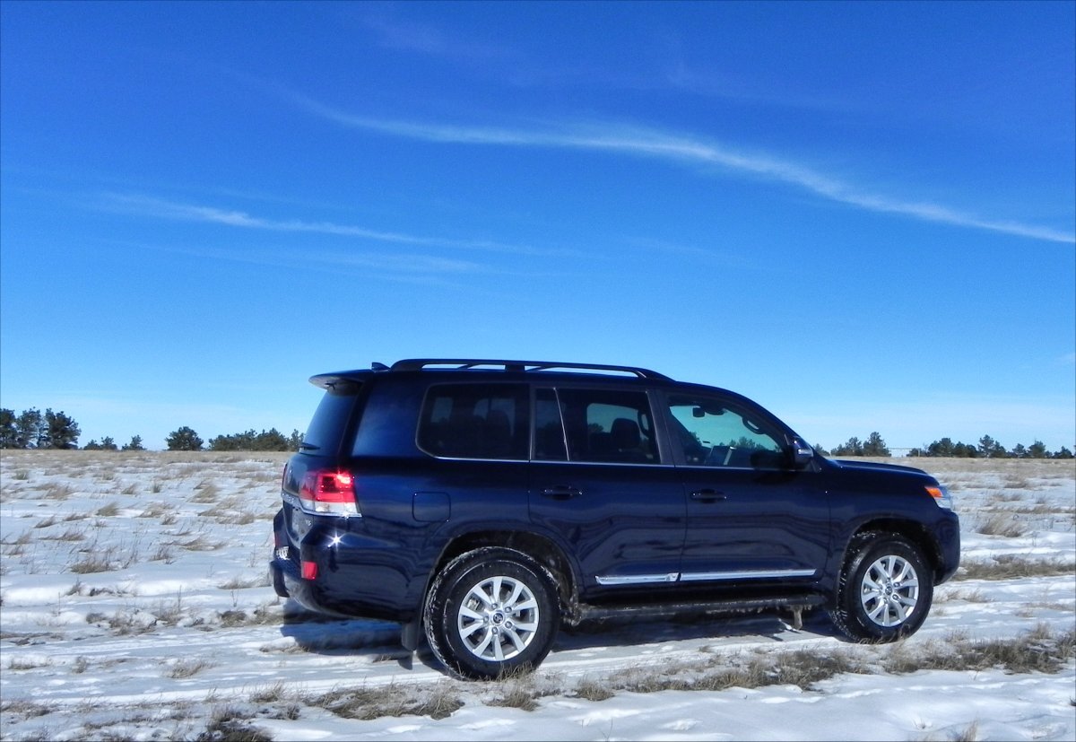 In the snow, on uneven trails, and through drift and wash, the Land Cruiser never faltered as we piloted through the backcountry in South East Wyoming