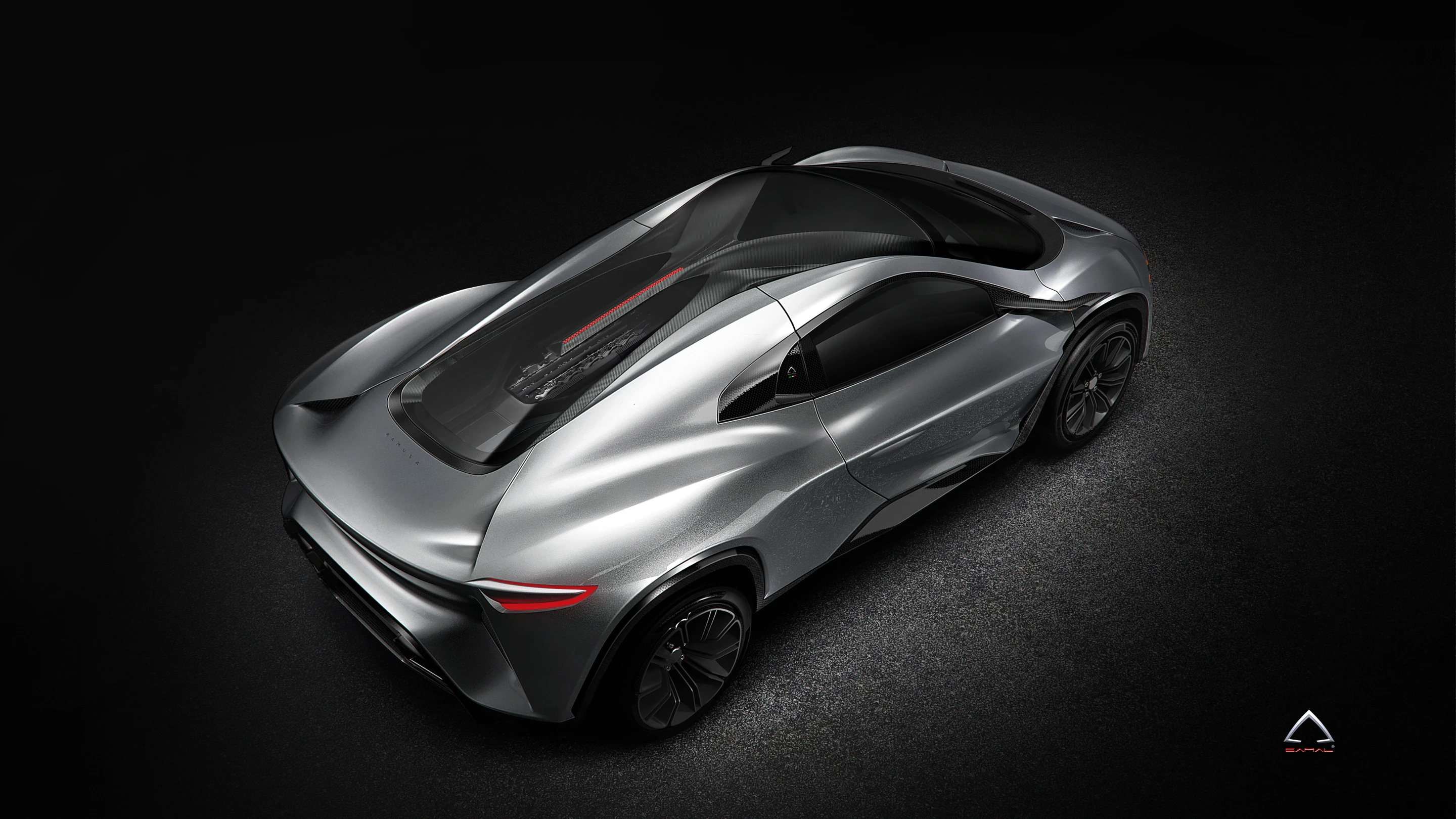 Camal has designed the Ramusa around the Bugatti EB110 chassis and engine