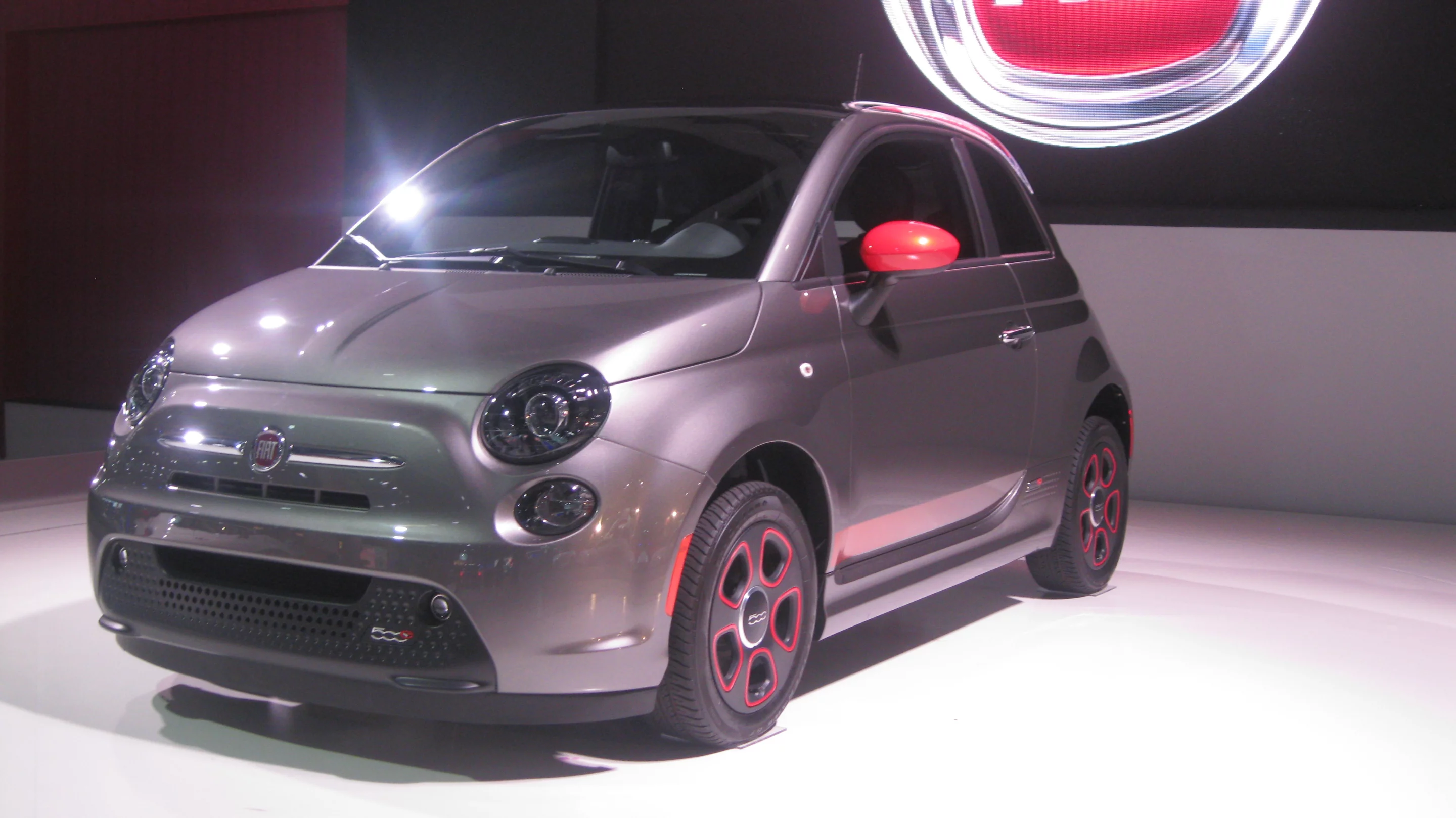 Fiat revealed the 500e at the 2012 LA Auto Show