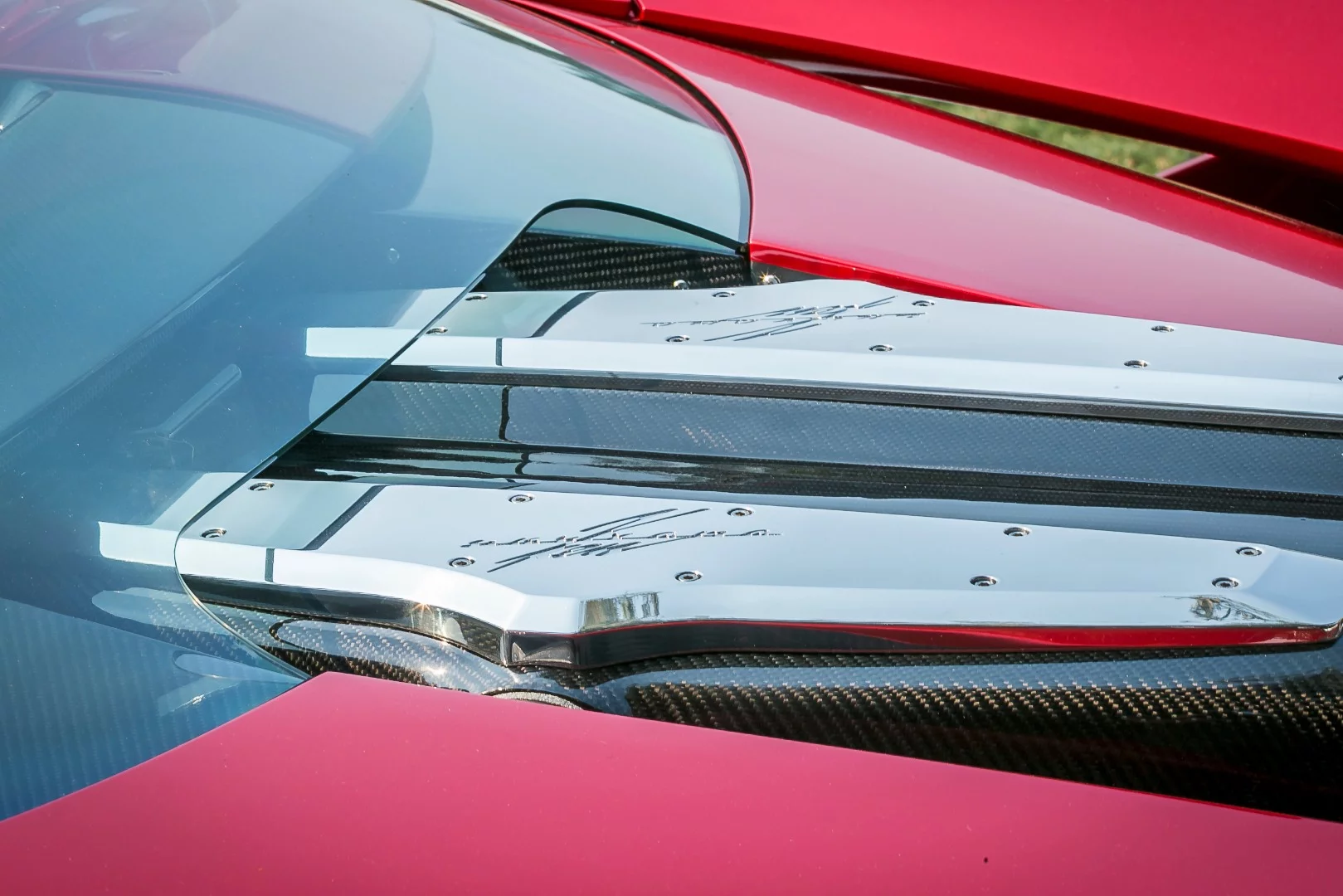 Power comes from a front-mid V12 engine