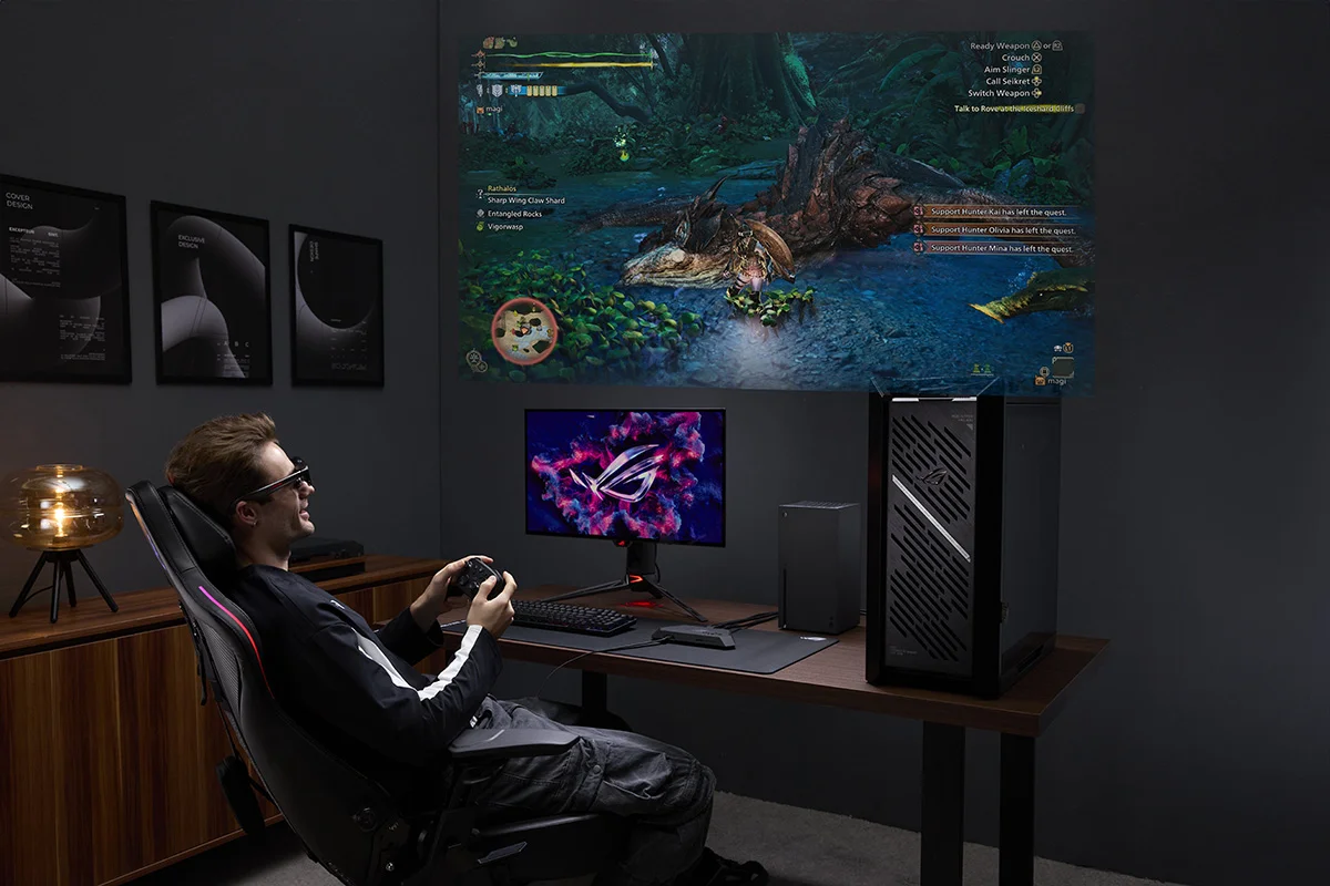 Asus ROG XREAL R1 glasses offer 240Hz gaming