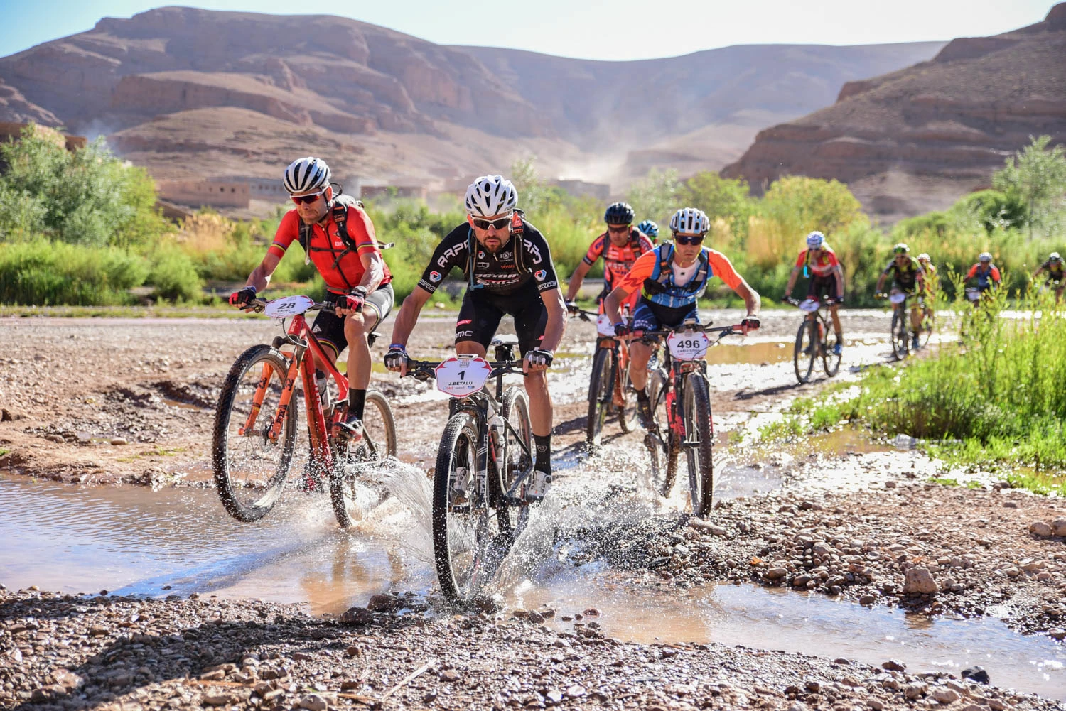 Action from the 2018 Gaes Titan Desert race