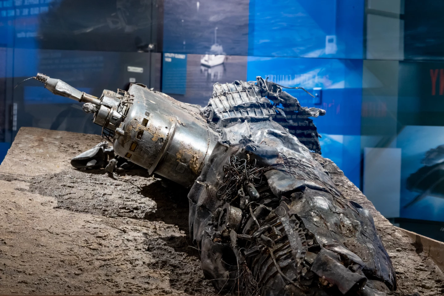 CIAA model of the wreck of K-129