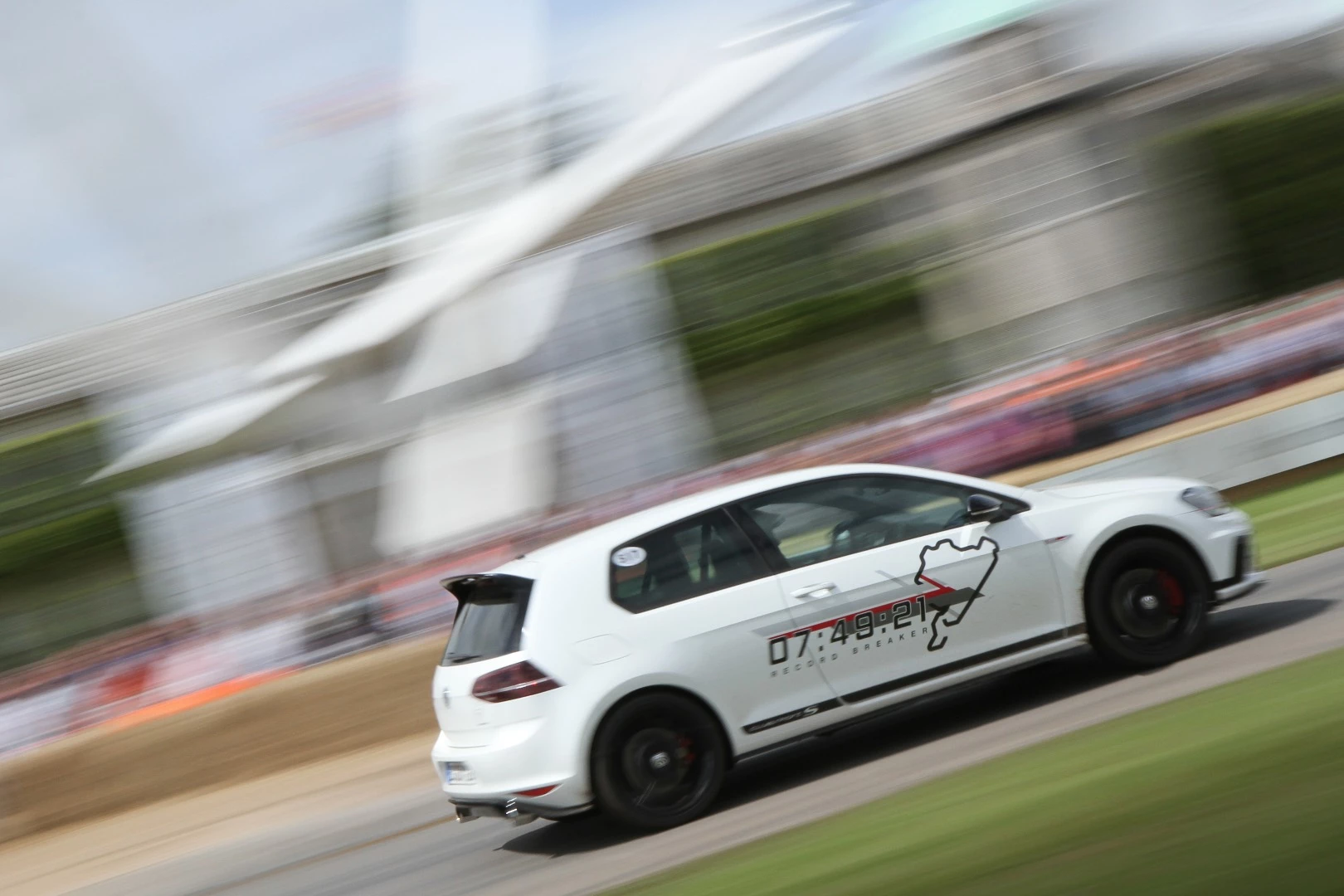 The Volkswagen Golf GTI Clubsport S is designed to carve up a racetrack