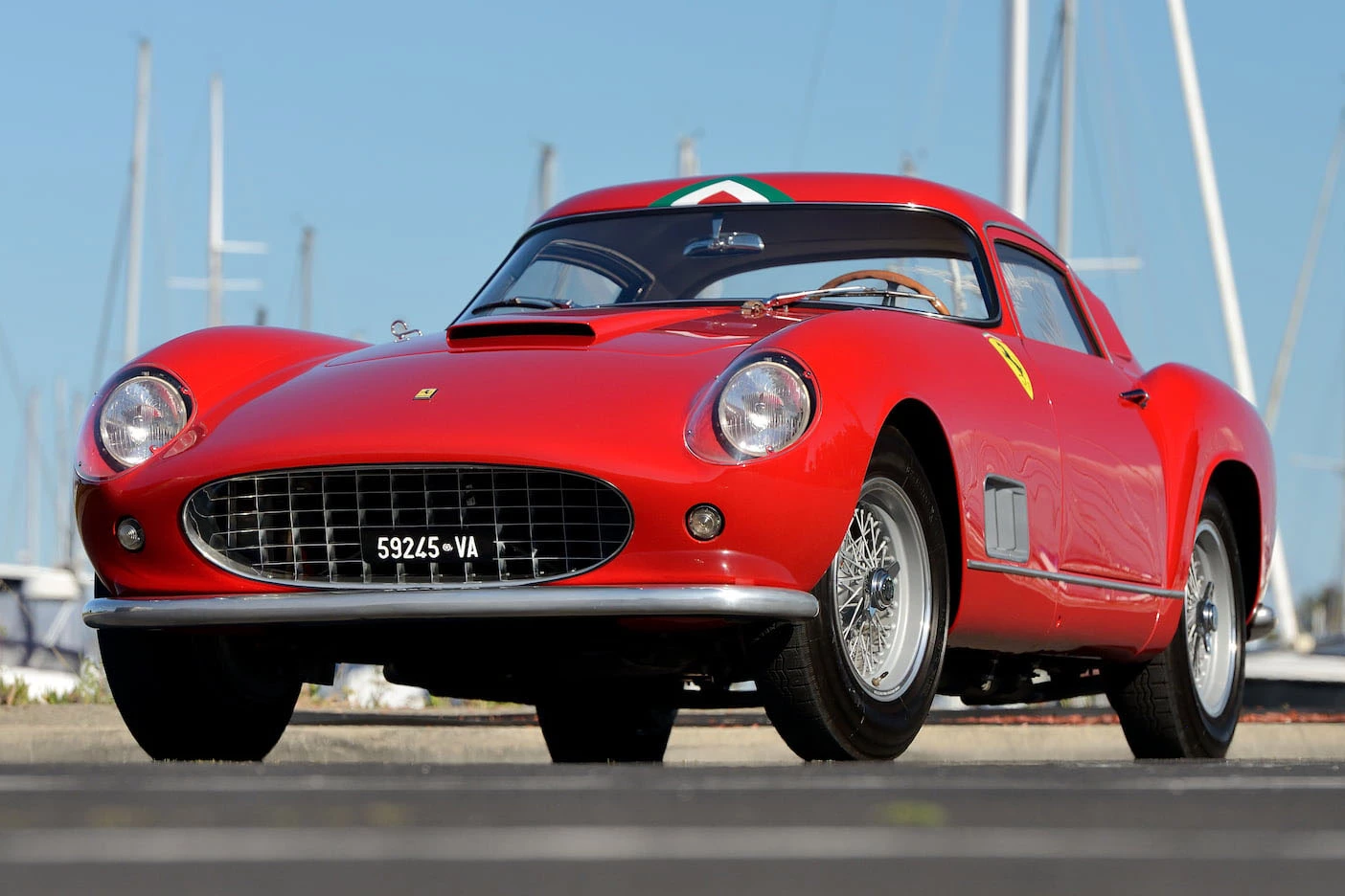 This 1958 Ferrari 250 GT 'Tour de France' Alloy Berlinetta will go to auction as Lot S57 at Mecum on Saturday, 20 August 2022 with an estimate of between $4,000,000 and $4,500,000