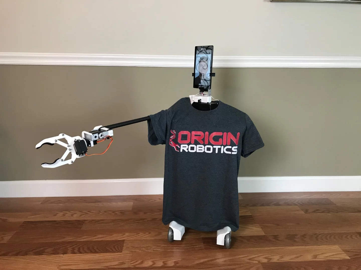 The Origibot2 is presently the subject of a crowdfunding program