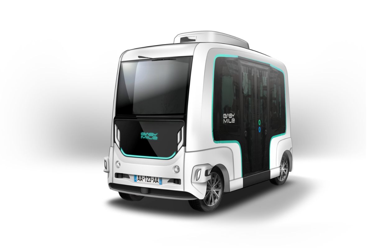 EasyMile unveils updated self-driving shuttle