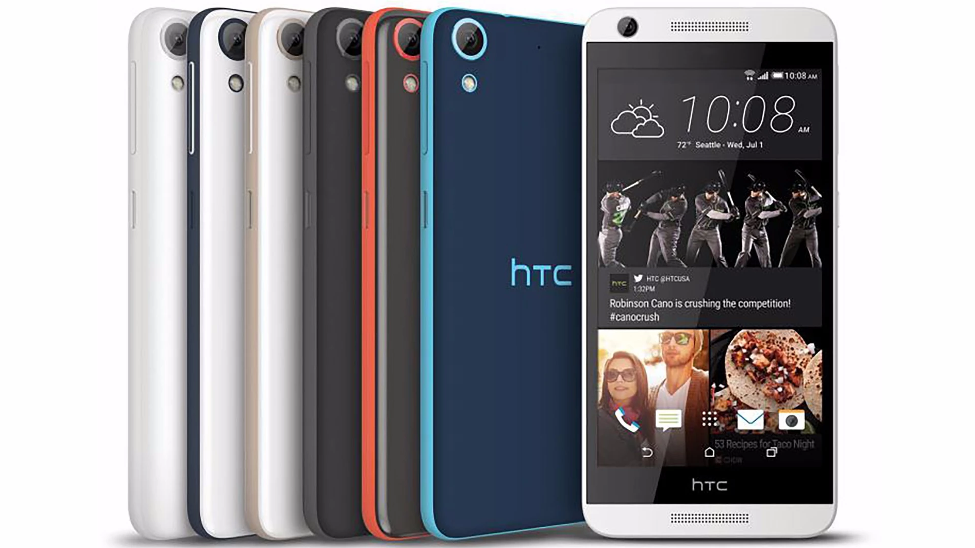HTC's new Desire smartphones (the 626 is pictured) might be budget devices, but they all offer LTE connectivity, as well as expandable storage