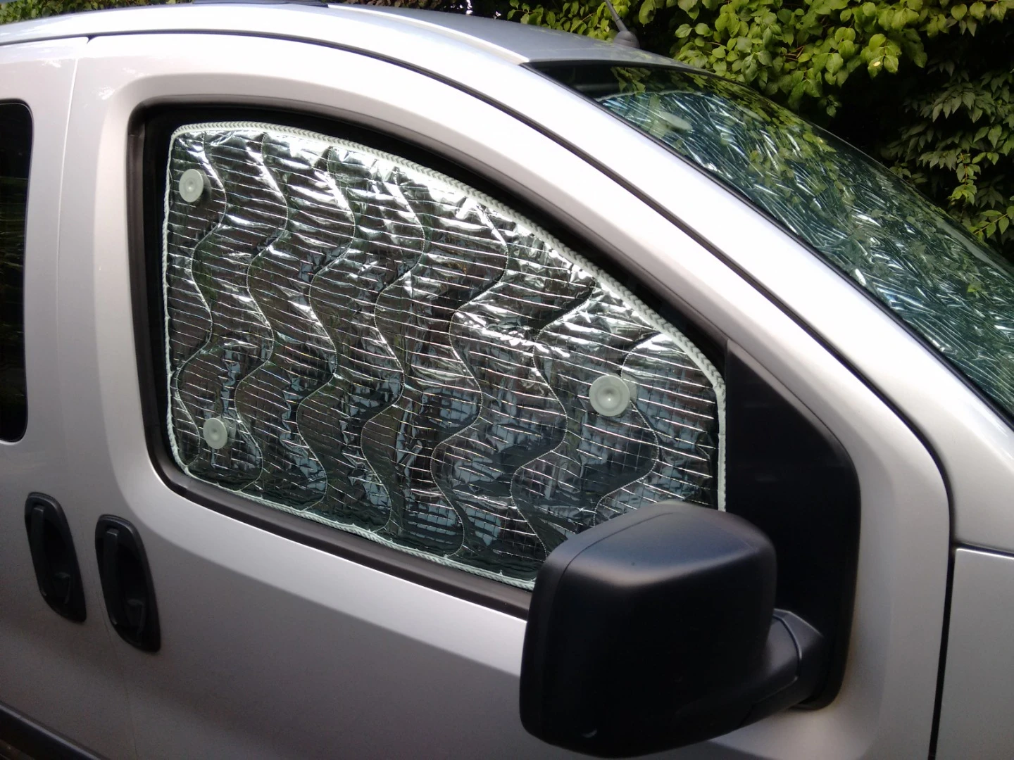 Flexcamper's package includes window coverings