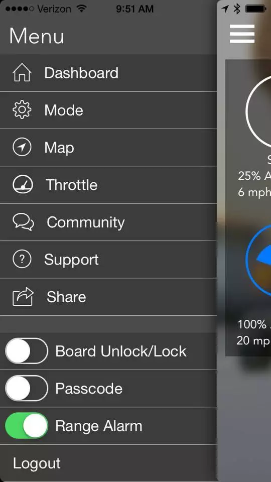 The board has a built-in Wi-Fi module which allows for more advanced control via a companion smartphone app, compatible with both iOS and Android