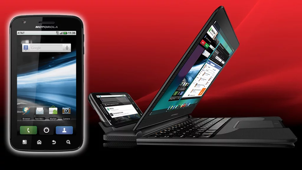 The Motorola ATRIX 4G packs the power of a PC into a smartphone