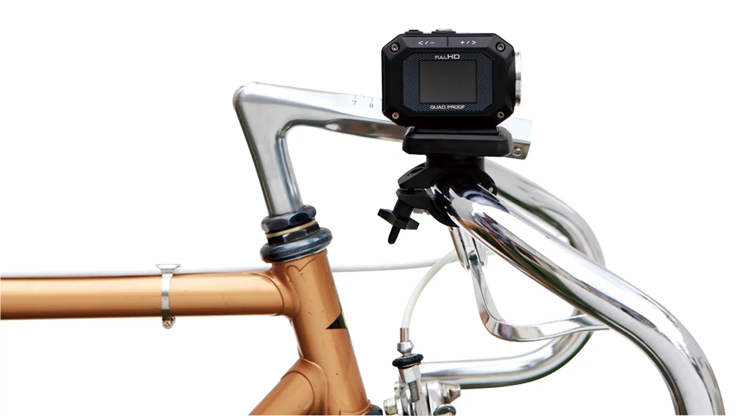 There's an optional handlebar mount available