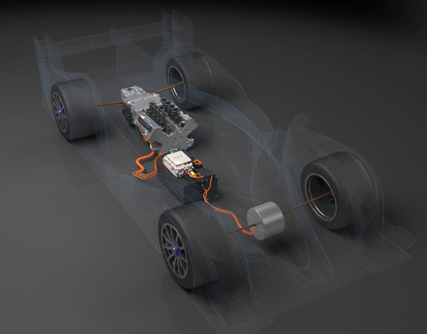 Schematic of the 2014 Toyota TS 040