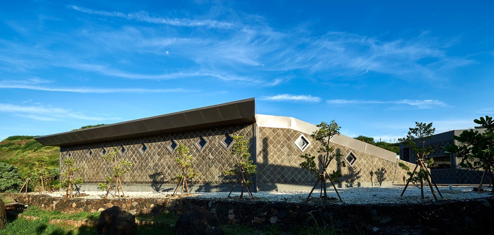 The exhibition room at the Penghu Qingwan Cactus Park