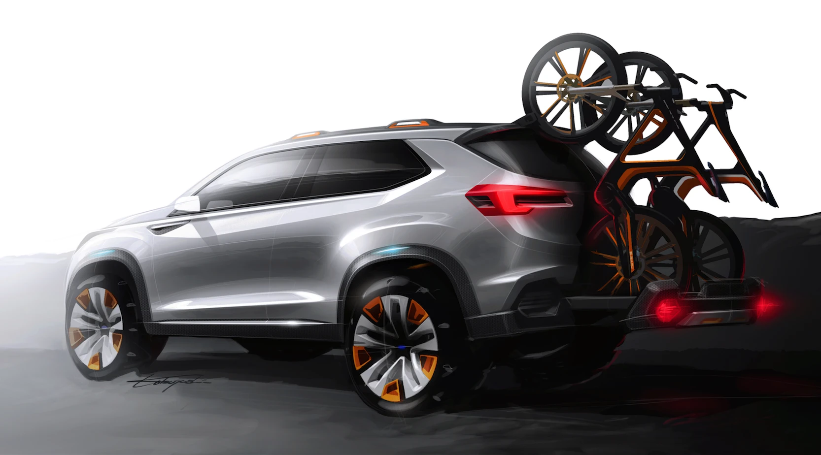 Subaru Viziv Future sketch