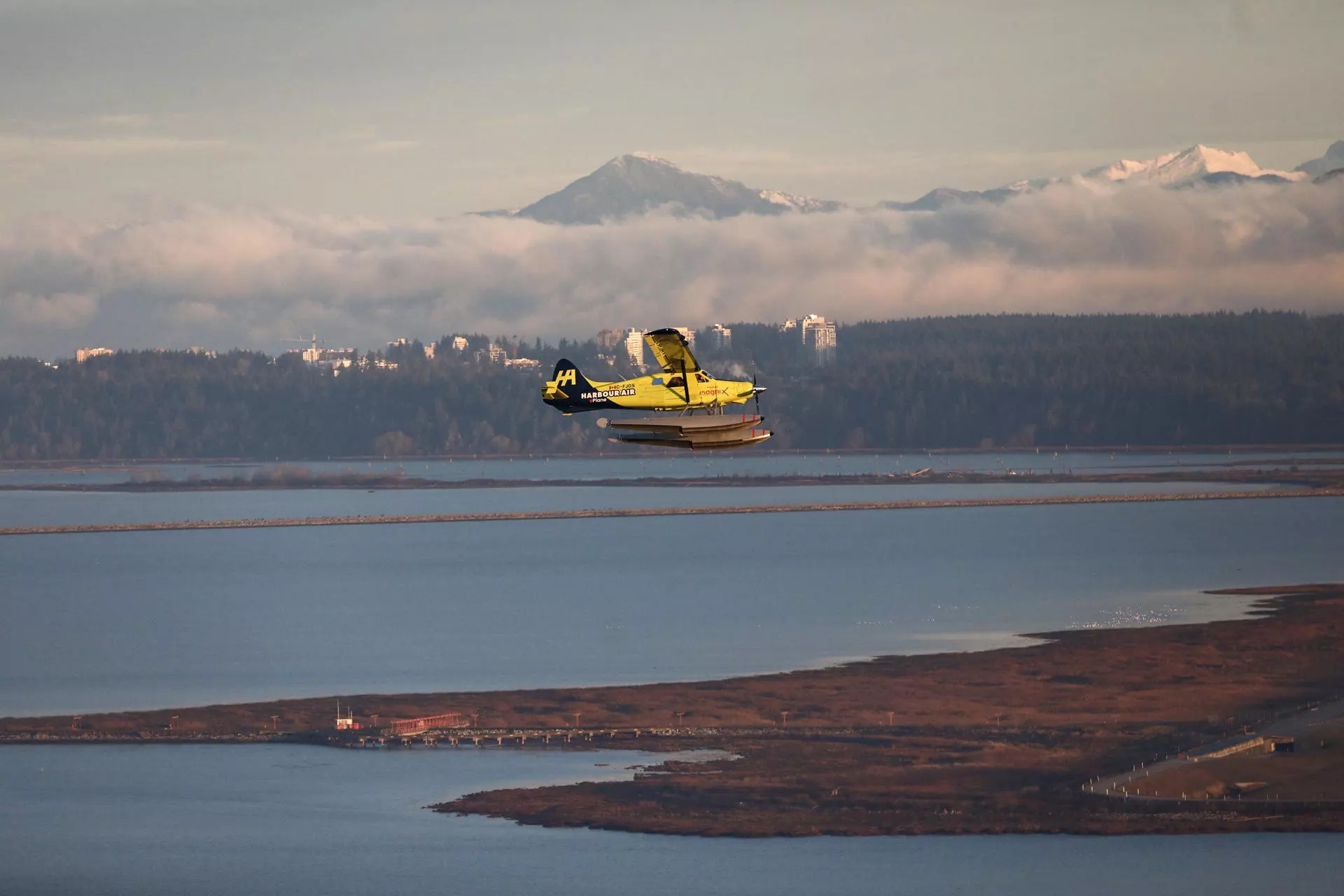 The all-electric Beaver over Canada