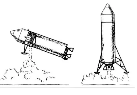 Direct ascent spacecraft