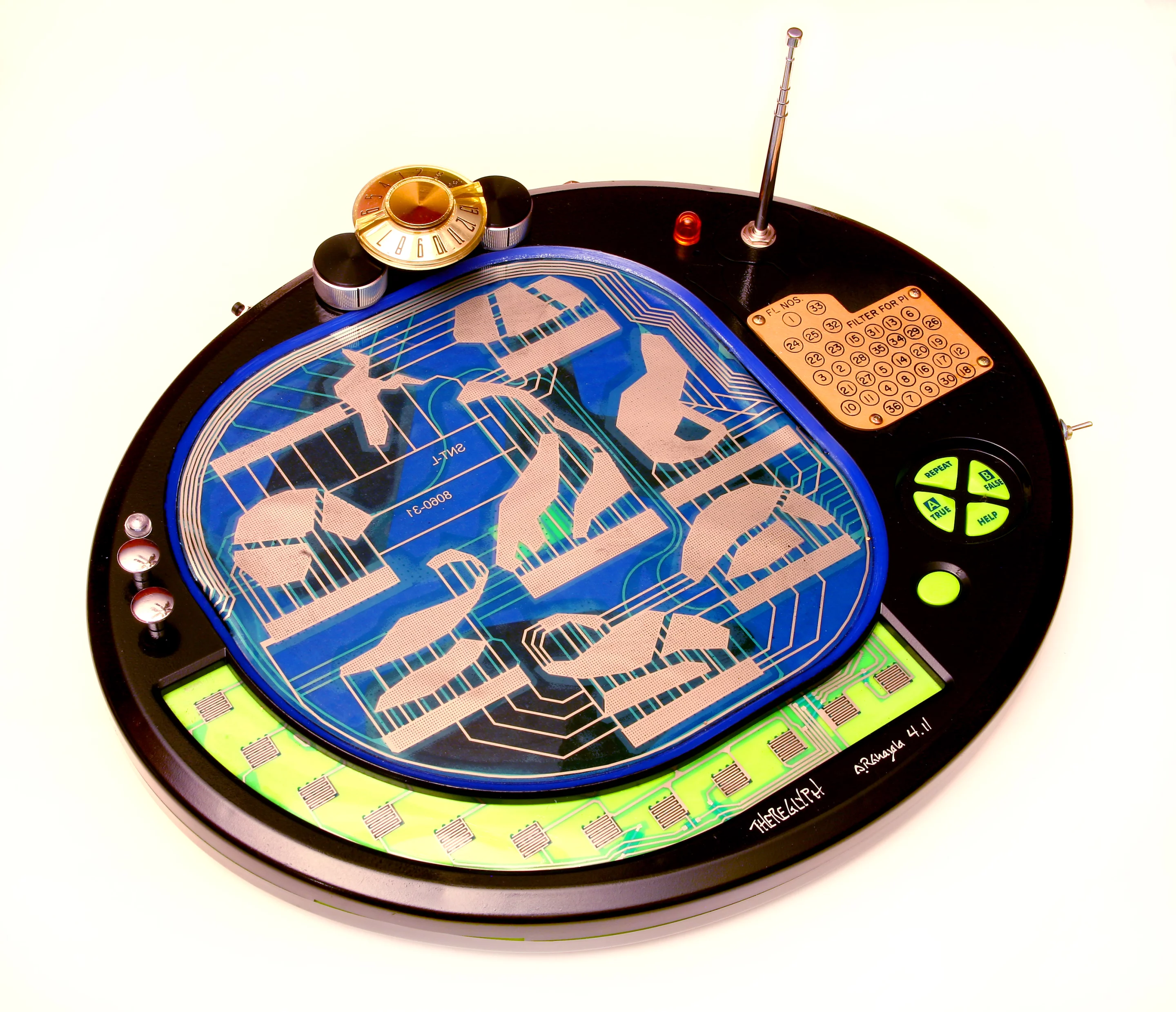 The Radiopool Thereglyph started life as an educational dinosaur game