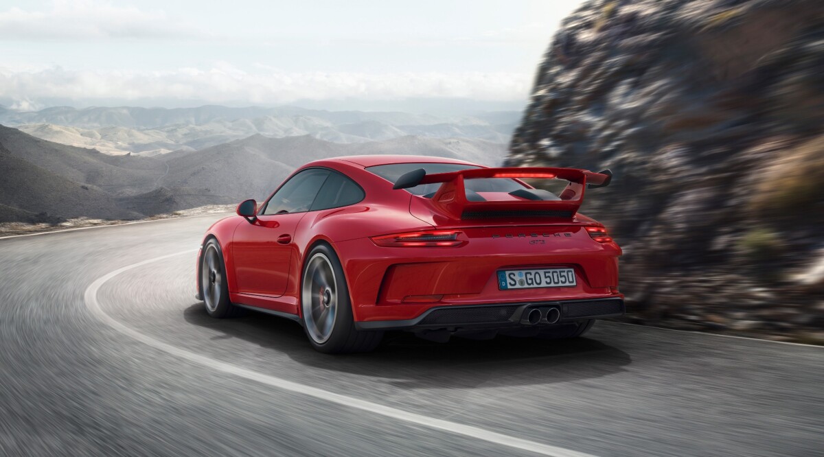 The new GT3 on the move
