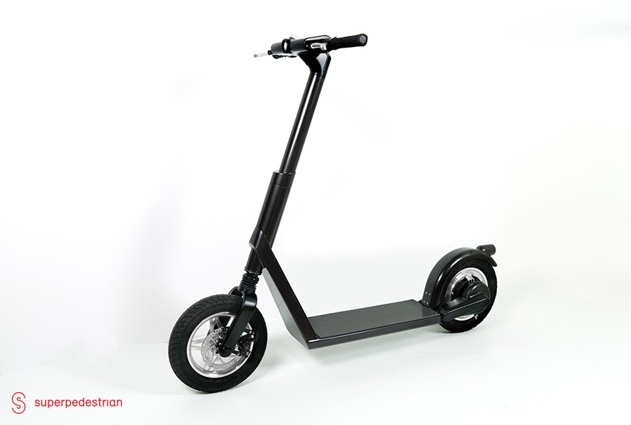 Superpedestrain says that its electric scooter has been designed specifically for ride sharing operations, and is built to last longer than others already in use