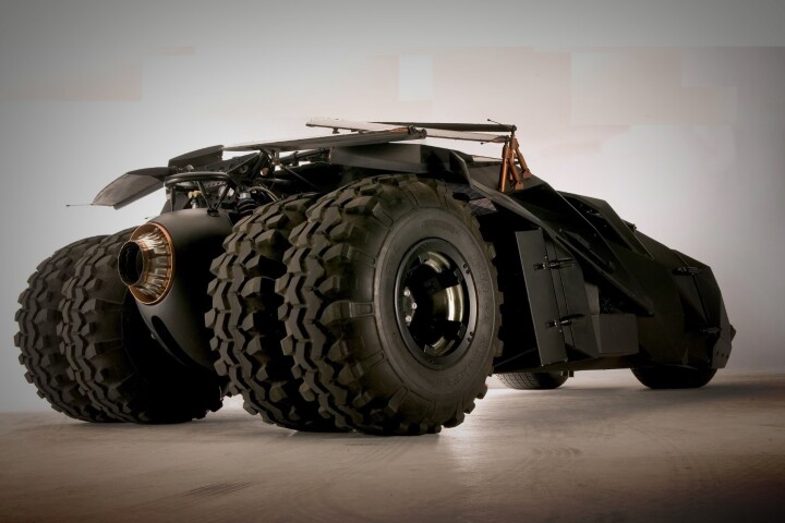 Too bad the tumbler replica won't shoot real flames out of its rear-mounted jet engine