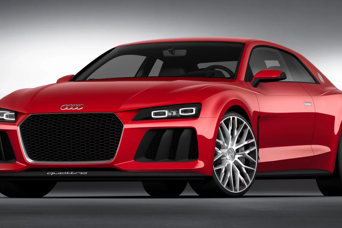 The Sport Quattro Laserlight concept has laser headlamps
