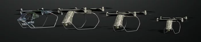 Cargo UAS is being designed as a heavy-lift, multi-rotor, compact UAV